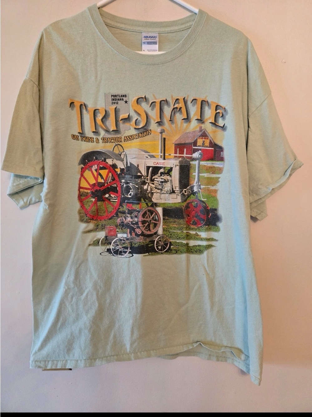 farmer graphic t-shirt size mens xl